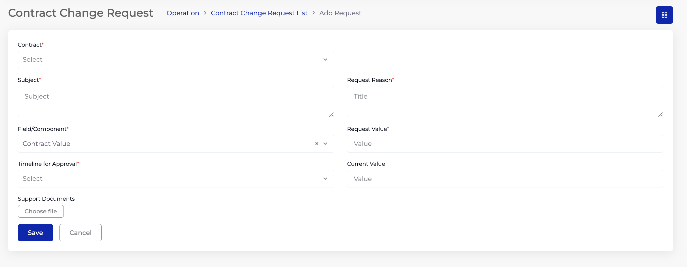 CCR Form