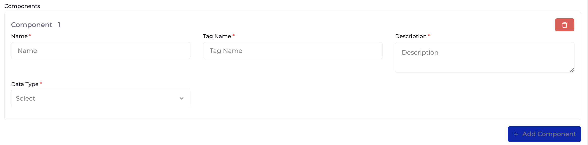 Component Fields
